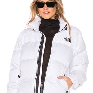 (RARE!) NORTH FACE white puffer